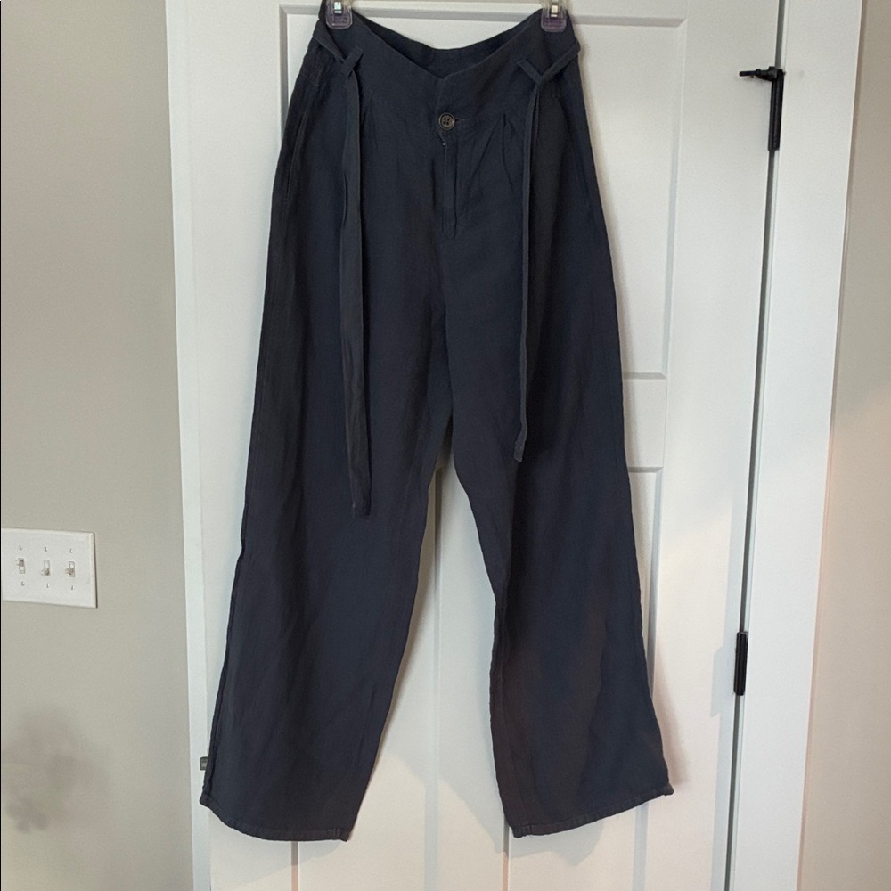 Esprit Women’s Charcoal Gray Linen Pants